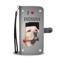 Load image into Gallery viewer, Cute Labrador Retriever Print Wallet Case-Free Shipping-IN State