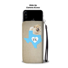 Load image into Gallery viewer, Chow Chow Dog Print Wallet Case-Free Shipping-TX State