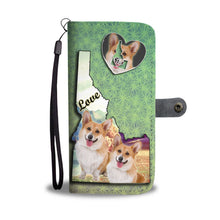 Load image into Gallery viewer, Cardigan Welsh Corgi Dog Print Wallet Case-Free Shipping-ID State