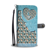 Load image into Gallery viewer, Cavalier King Charles Spaniel Dog Pattern Print Wallet Case-Free Shipping-ID State