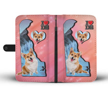 Load image into Gallery viewer, Cardigan Welsh Corgi Print Wallet Case-Free Shipping-DE State
