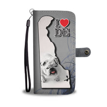Load image into Gallery viewer, Cute Bulldog Puppy Print Wallet Case-Free Shipping-DE State