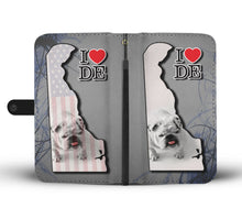 Load image into Gallery viewer, Cute Bulldog Puppy Print Wallet Case-Free Shipping-DE State