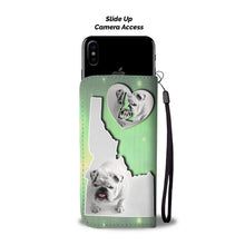 Load image into Gallery viewer, Cute Bulldog Puppy Print Wallet Case-Free Shipping-ID State