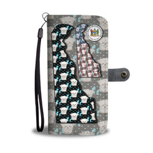 Load image into Gallery viewer, Cute Maltese Dog Pattern Print Wallet Case-Free Shipping-DE State