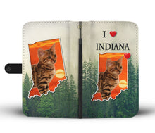 Load image into Gallery viewer, Cute Bengal Cat Print Wallet Case-Free Shipping-IN State