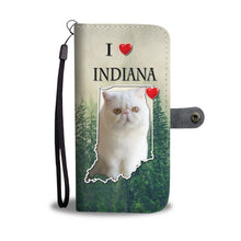 Load image into Gallery viewer, Cute Exotic Shorthair Cat Print Wallet-Free Shipping-IN State