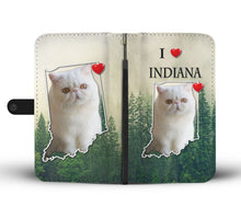 Load image into Gallery viewer, Cute Exotic Shorthair Cat Print Wallet-Free Shipping-IN State