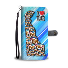 Load image into Gallery viewer, Cavaliar King Charles On Heart Print Wallet Case-Free Shipping-DE State