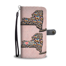Load image into Gallery viewer, Cavalier King Charles On Heart Print Wallet Case-Free Shipping-NY State