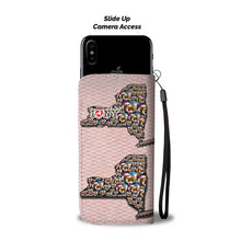 Load image into Gallery viewer, Cavalier King Charles On Heart Print Wallet Case-Free Shipping-NY State