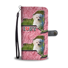 Load image into Gallery viewer, Cute Maltese Dog Print Wallet Case-Free Shipping-NY State