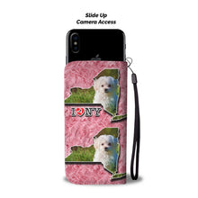 Load image into Gallery viewer, Cute Maltese Dog Print Wallet Case-Free Shipping-NY State