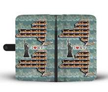 Load image into Gallery viewer, Cardigan Welsh Corgi Pattern Print Wallet Case-Free Shipping-NY State