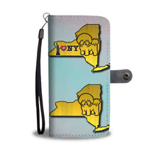 Load image into Gallery viewer, Cute Bichon Fries Dog Art Print Wallet Case-Free Shipping-NY State