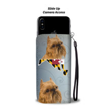 Load image into Gallery viewer, Brussels Griffon Print Wallet Case-Free Shipping-MD State