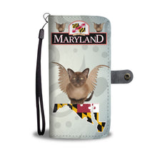 Load image into Gallery viewer, Burmese cat Print Wallet Case-Free Shipping-MD State