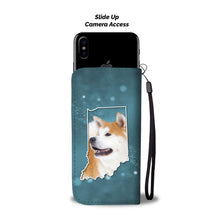 Load image into Gallery viewer, Cute Akita Dog Print Wallet Case-Free Shipping-IN State