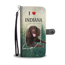 Load image into Gallery viewer, Cute American Water Spaniel Print Wallet Case-Free Shipping-IN State