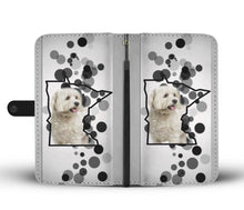 Load image into Gallery viewer, Cute Maltese Print Wallet Case-Free Shipping-MN State