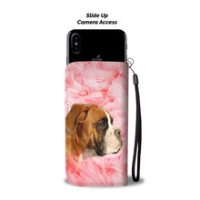 Load image into Gallery viewer, Boxer Dog Print Wallet Case-Free Shipping-IN State