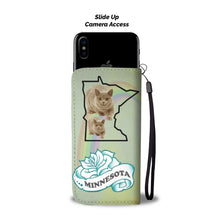 Load image into Gallery viewer, British Shorthair Cat Print Wallet Case-Free Shipping-MN State