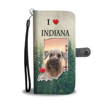 Load image into Gallery viewer, Cesky Terrier Print Wallet Case- Free Shipping-IN State
