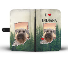 Load image into Gallery viewer, Cesky Terrier Print Wallet Case- Free Shipping-IN State