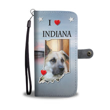 Load image into Gallery viewer, Chinook Dog Print Wallet Case-Free Shipping-IN State
