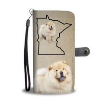 Load image into Gallery viewer, Chow Chow Print Wallet Case-Free Shipping-MN State