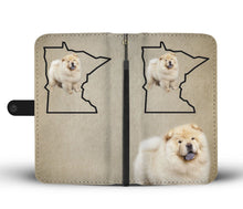 Load image into Gallery viewer, Chow Chow Print Wallet Case-Free Shipping-MN State