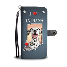 Load image into Gallery viewer, Cute Dalmatian Dog Print Wallet Case-Free Shipping-IN State