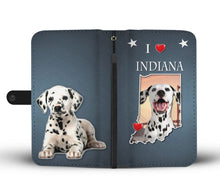 Load image into Gallery viewer, Cute Dalmatian Dog Print Wallet Case-Free Shipping-IN State