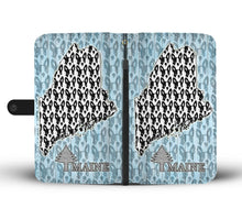 Load image into Gallery viewer, Cute Boston Terrier Pattern Print Wallet Case-Free Shipping-ME State