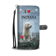Load image into Gallery viewer, Cute Goldendoodle Print Walet Case- Free Shipping-IN State