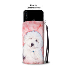 Load image into Gallery viewer, Cute Old English Sheepdog Print Wallet Case-Free Shipping-IN State