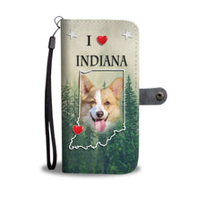 Load image into Gallery viewer, Cute Pembroke Welsh Corgi Print Wallet Case-Free Shipping-IN State