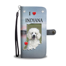 Load image into Gallery viewer, Cute Poodle Dog Print Wallet Case-Free Shipping-IN State