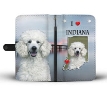 Load image into Gallery viewer, Cute Poodle Dog Print Wallet Case-Free Shipping-IN State