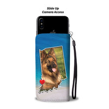 Load image into Gallery viewer, Cute German Shepherd Print Wallet Case-Free Shipping-IN State