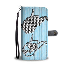 Load image into Gallery viewer, Cute Boston Terrier Dog Pattern Print Wallet Case-Free Shipping-WV State