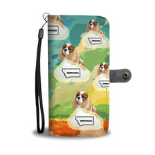Load image into Gallery viewer, Cavalier King Charles spaniel Print Wallet Case-Free Shipping-MT State