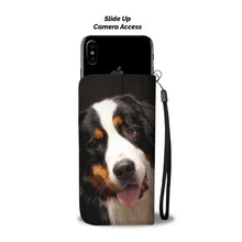 Load image into Gallery viewer, Cute Bernese Mountain Dog Print Wallet Case-Free Shipping-IN State