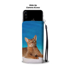 Load image into Gallery viewer, Abyssinian Cat Print Wallet Case-Free Shipping-AL State