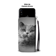 Load image into Gallery viewer, British Shorthair Cat Print Wallet Case-Free Shipping-AL State