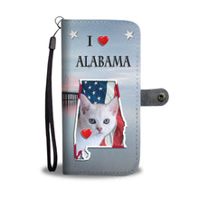 Load image into Gallery viewer, Burmilla Cat Print Wallet Case-Free Shipping-AL State