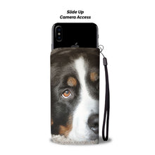 Load image into Gallery viewer, Cute Bernese Mountain Dog Print Wallet Case-Free Shipping-AL State