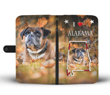 Load image into Gallery viewer, Boxer Dog Print Wallet Case-Free Shipping-AL State
