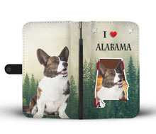 Load image into Gallery viewer, Cardigan Welsh Corgi Print Wallet Case-Free Shipping-AL State