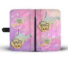 Load image into Gallery viewer, Cute Bichon Fries Dog Art Print Wallet Case-Free Shipping-WV State